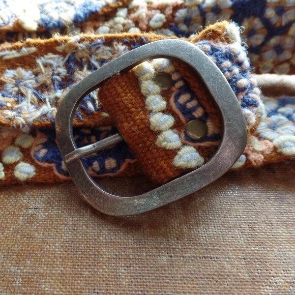 Jenny Krauss Belt EMBRODIERED &Fabric NWT L/XL - Picture 7 of 10